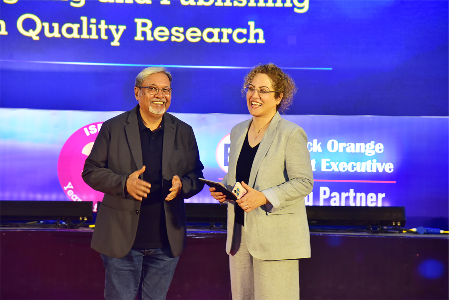 Faculty in conversation